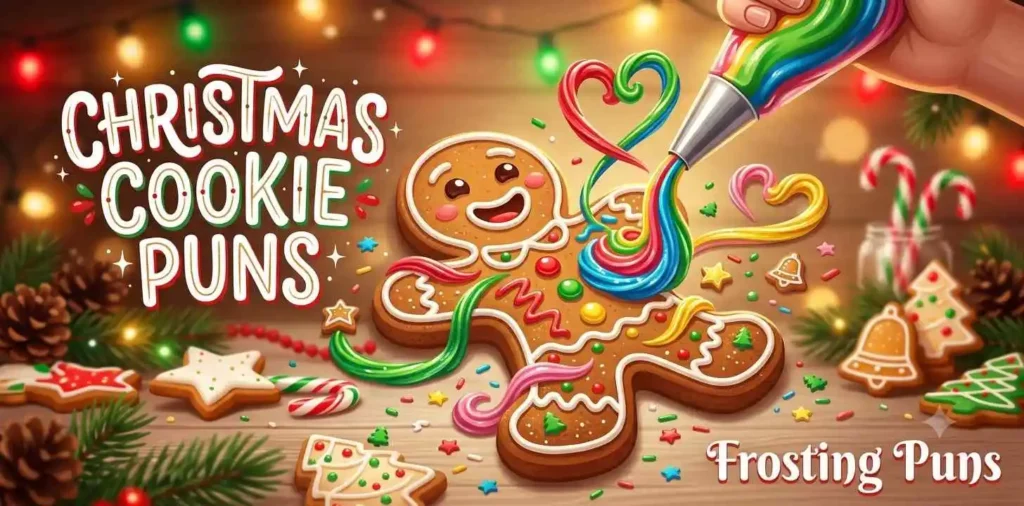 Cookie being decorated with frosting