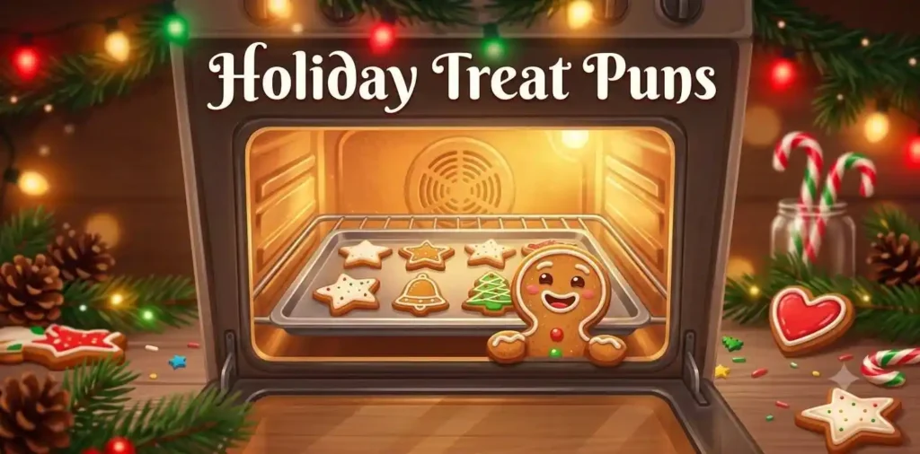 Fresh cookies baking in oven