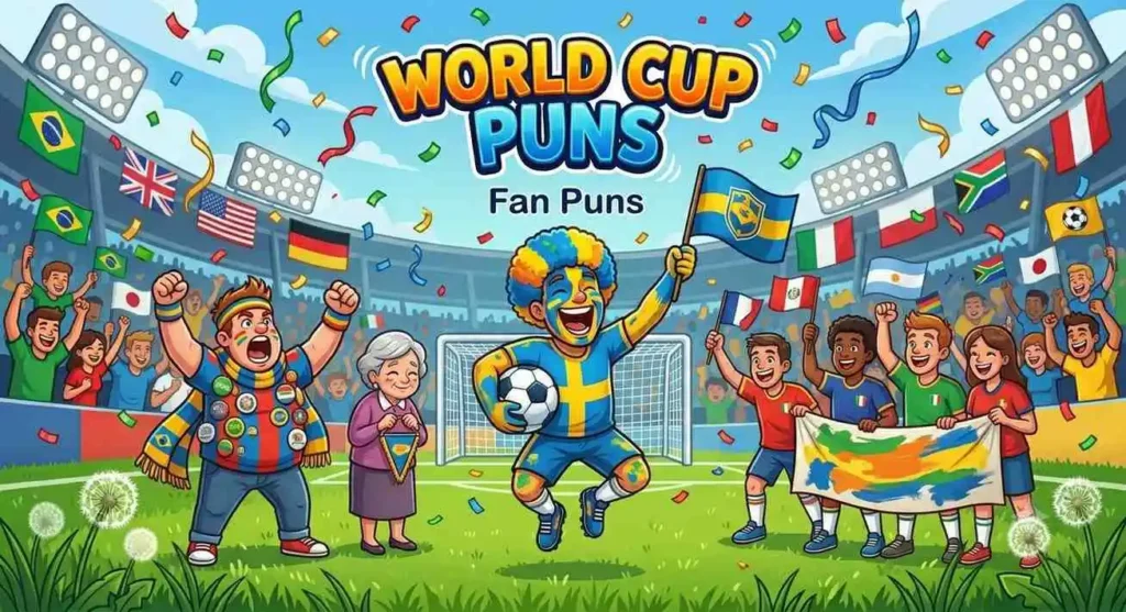 Excited football fans cheering loudly