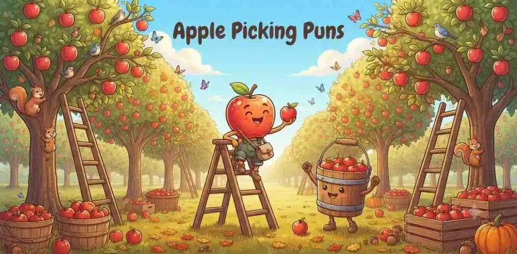 Apples picking friends