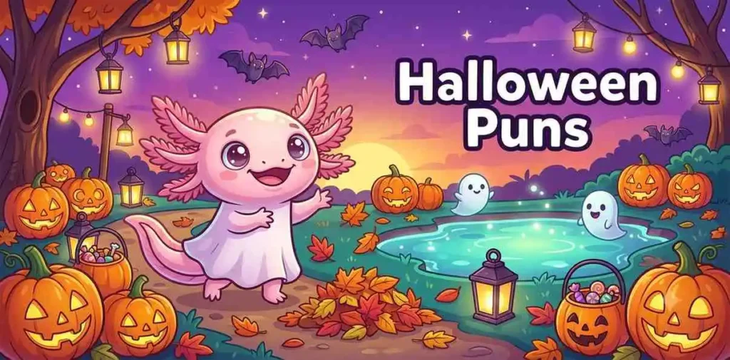 Halloween axolotl costume