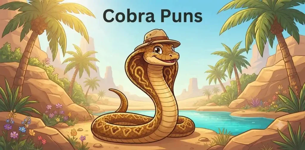 Happy cobra with hood