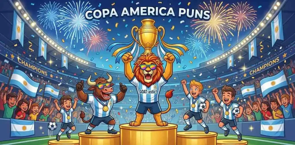 football trophy celebration.