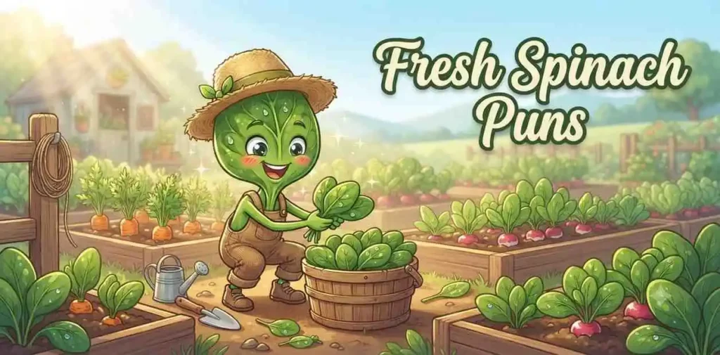 Cute spinach leaves in fresh garden