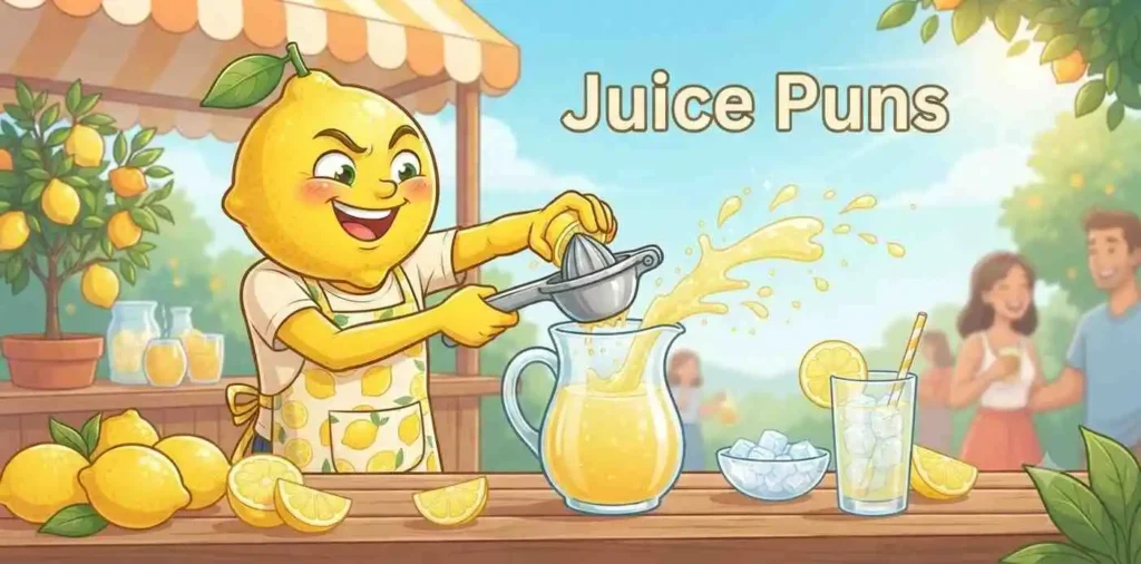 Lemon making fresh juice