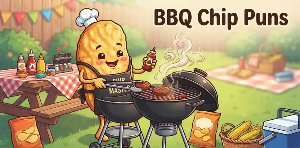 Barbecue chip character