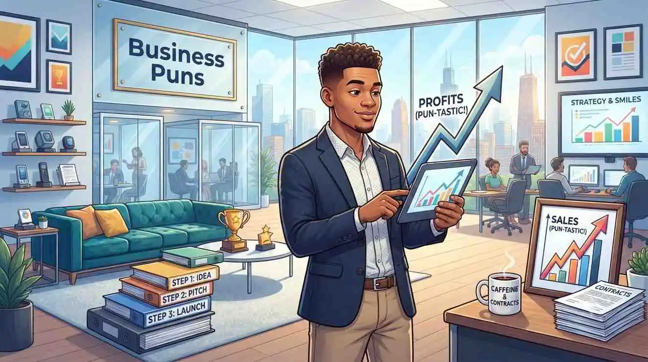 Entrepreneur celebrating business success