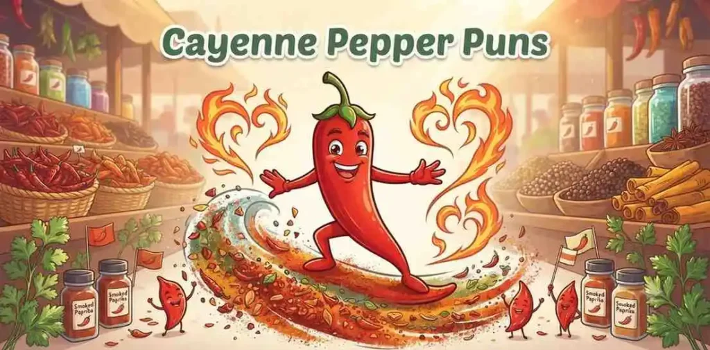 Funny cayenne pepper smiling