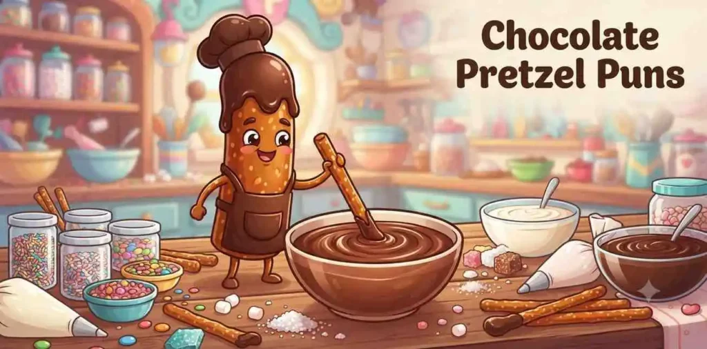 Chocolate pretzel dessert