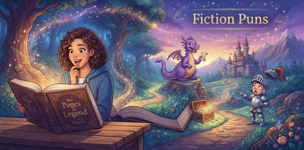 Reader entering fictional world