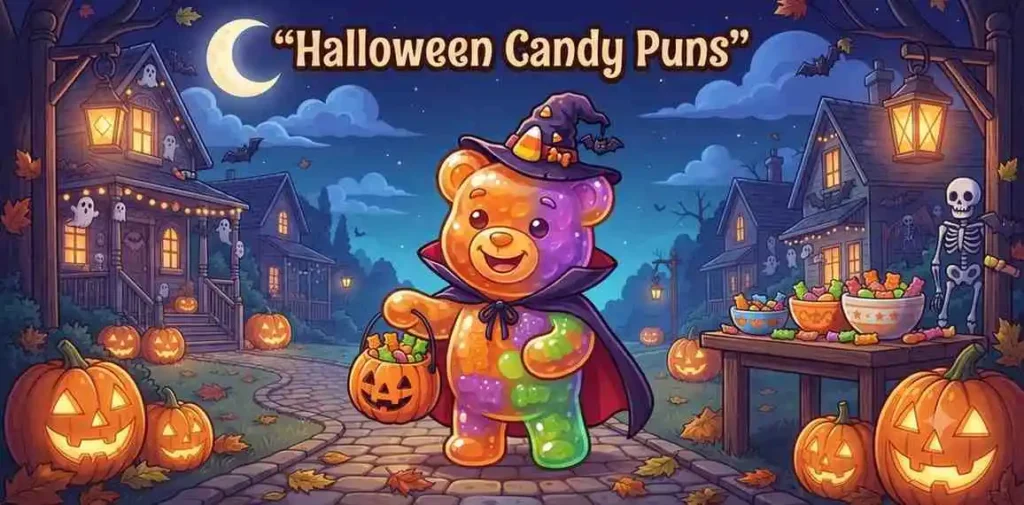 Halloween gummy candy character