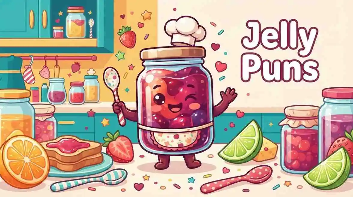 Cute jelly jar character