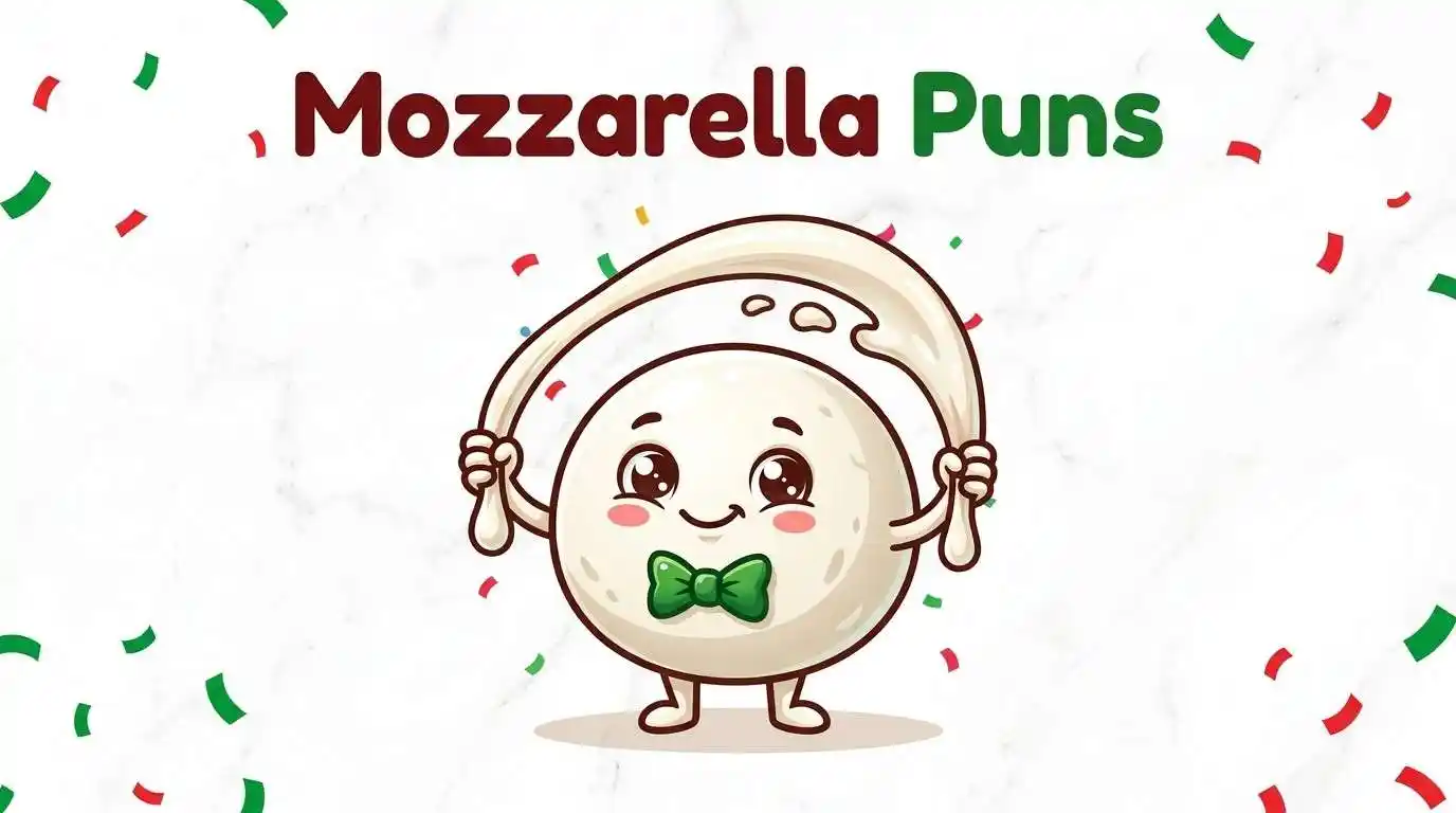 Happy mozzarella cheese mascot