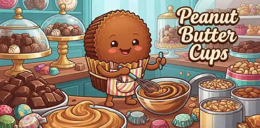 Peanut butter cup candy