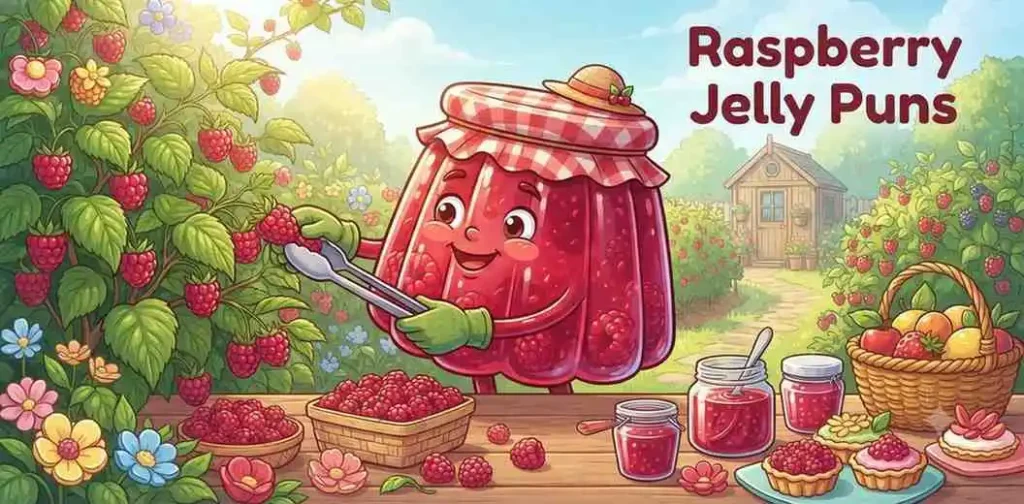 Raspberry jelly character