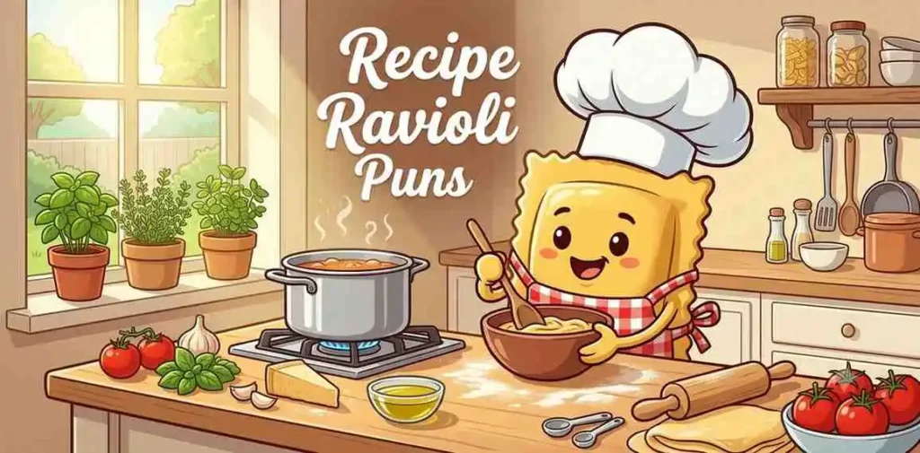 Ravioli cooking delicious meal