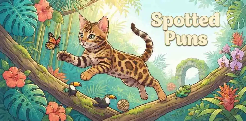 Spotted Bengal cat