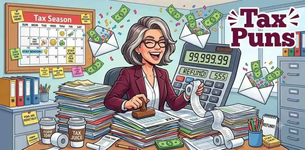 Funny tax season accountant