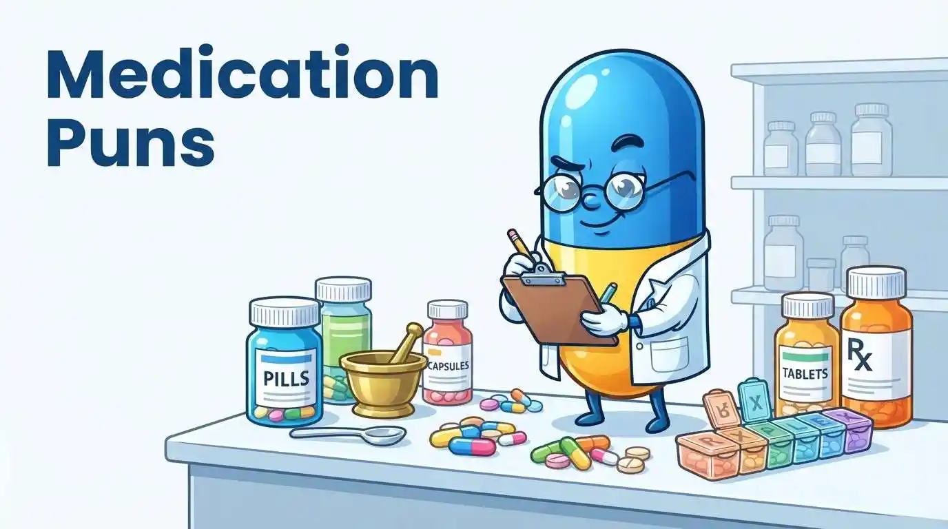 Funny medication puns
