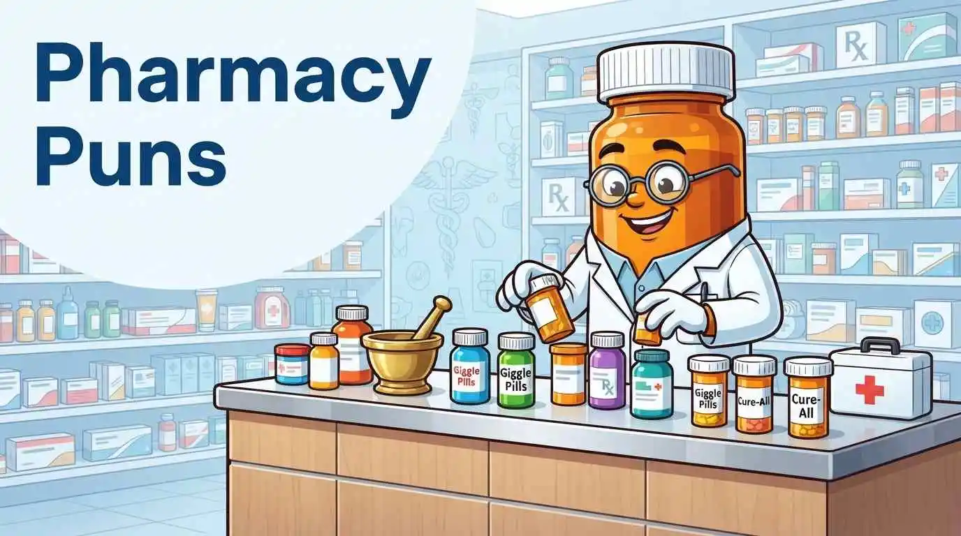 Funny pharmacy puns